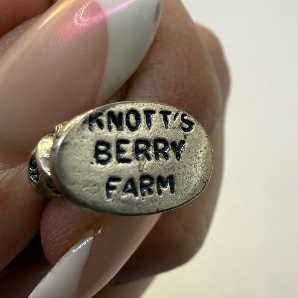 Vintage Knott’s Berry Farm Sterling Silver Charm Bracelet 7” - Picture 6 of 8